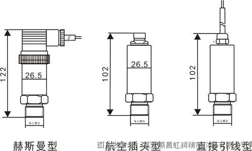 小巧型压力变送器说明书