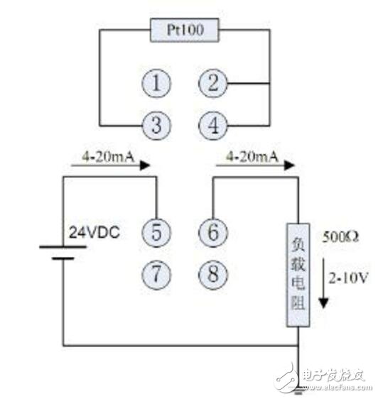 温度变送器用什么线接